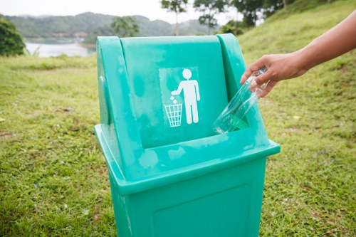 Businesses implementing waste reduction strategies